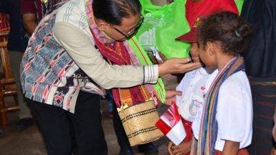 Bersama Para Siswa, Pj. Gubernur Dorong Pemanfaatan Pangan Lokal Untuk Penanganan Stunting