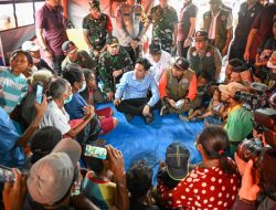 Wapres Gibran Rakabuming Kunjungi Korban Erupsi Gunung Lewotobi Laki-laki