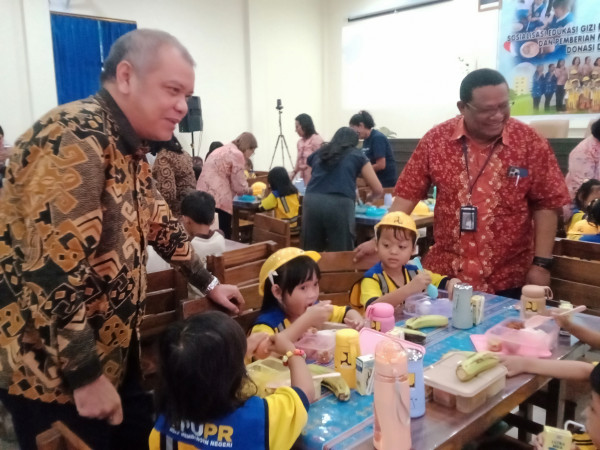 Paguyuban Lintas Balai NTT Sosialisasi Gizi Bersama Anak TK Putra Melalui Program Makanan Bergizi Gratis Donasi Peduli PUPR 3 IMG20241122102606