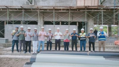 Direktur Sumber Daya Ditjen Dikti Apresiasi kemajuan fisik pembangunan gedung FKKH Undana