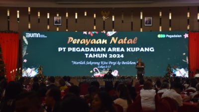 Perayaan Natal PT. Pegadaian Area Kupang, Pemkot dan Pegadaian Bangun Sinergi