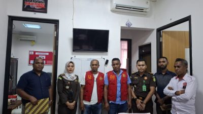 Kejari Ende Tahan satu anggota DPRD dan karyawan swasta soal Dugaan Korupsi Bronjong Tebing di Ende Rp 638 Juta