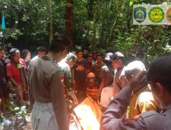 Tergelincir di air terjun, seorang Pemuda ditemukan meninggal dunia
