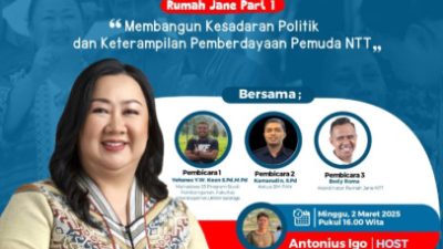 Jane Natalia Suryanto Luncurkan Sekolah Politik dan Pemberdayaan di NTT