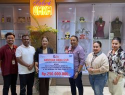 Support penyelenggaraan ETMC ke-33  Bank NTT Donasi Rp. 250 Juta