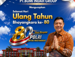 Keluarga Besar PT.BUMI INDAH GROUP -Selamat Hari Bhayangkara ke-80