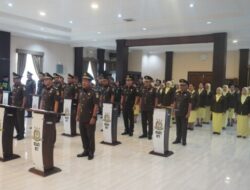 Pelantikan Pejabat Baru Kejati NTT, :Alfons Loe Mau jabat Aspidsus