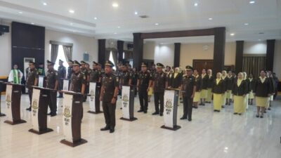 Pelantikan Pejabat Baru Kejati NTT, :Alfons Loe Mau jabat Aspidsus