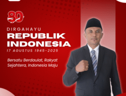 Dirgahayu RI Ke 80 – Kepala Kantor Kemenag Kabupaten Sumba Timur, Huki Wila Hida