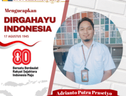 Dirgahayu RI Ke 80 – PPK 1.4 Provinsi NTT, Adrianto Putra Prasetyo