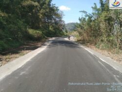 PT. Indoraya Jaya Perkasa Selesaikan Rekonstruksi Ruas Jalan Poma-Bajawa dalam 45 Hari
