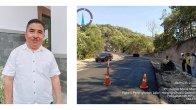 Proyek Jalan Hurung-Ilepati-Demondei Capai 52%, Pengaspalan dan Bangunan Pelengkap Dikebut
