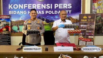 Polda NTT sita 2.590 rokok Ilegal , tersebar di Kabupaten Ngada dan Wilayah Manggarai