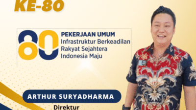 Direktur PT.Bina Citra Teknik Cahaya (BCTC), Arthur Suryadharma – Selamat Hari Bakti PU Ke-80