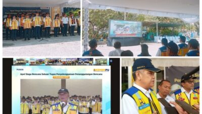 Perkuat kesiapsiagaan hadapi bencana hidrometeorologi, Jajaran Kementerian PU Se-NTT Gelar Apel Siaga Bencana