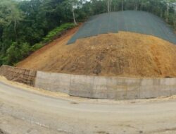 Progres di Atas 75 Persen, Penanganan Longsoran di Kawasan Taman Nasional Manupeu Tana Daru Gunakan Konstruksi Matras dan DPT