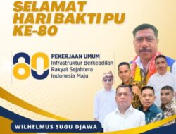 Keluarga Besar Satker PJN WILAYAH IV PROVINSI NTT – Selamat Hari Bakti PU Ke-80
