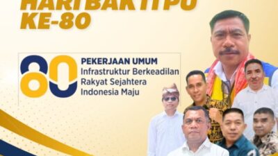 Keluarga Besar Satker PJN WILAYAH IV PROVINSI NTT – Selamat Hari Bakti PU Ke-80