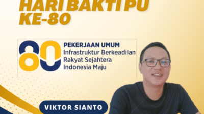 Direktur PT. Soe Mandiri Sejahtera, Viktor Sianto – Selamat Hari Bakti PU Ke-80