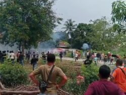 Eksekusi Tanah Berujung Ricuh, Dua Petugas Terluka Diterjang Lemparan Massa