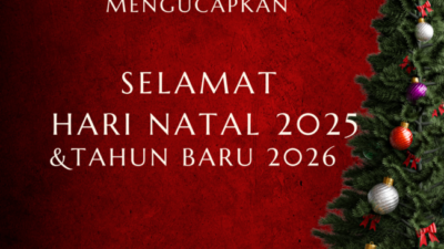 Direktur PT.Mitra Waikabubak, Ir.Tjiang Rudy mengucapkan Selamat Hari Natal 2025 dan Tahun 2026