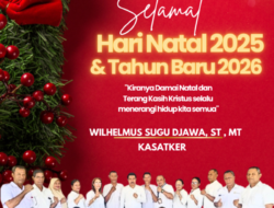 Keluarga Besar Satker PJN WILAYAH IV PROVINSI NTT Mengucapkan Selamat Natal 2025 dan Tahun Baru 2025