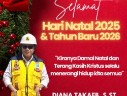 PPK 3.1 Provinsi NTT, Diana Takaeb, S.ST mengucapkan Selamat Hari Natal 2025 dan Tahun Baru 2026