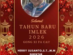 Herry Susanto,S.T.,M.M , Direktur CV.LIMA Bintang Group -Selamat Tahun Baru IMLEK 2026