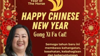 Jane Natalia Suryanto bersama Keluarga mengucapkan Selamat Tahun Baru Imlek 2026