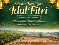Keluarga Besar KSO PP- DLJ mengucapkan Selamat Hari Idul Fitri 1 Syawal 1447 H