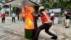 Tingkatkan Kesiapsiagaan Darurat, TPK Kupang Gelar Fire Drill 