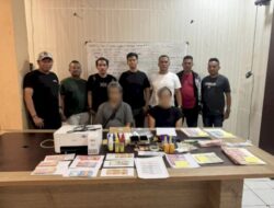 Pasutri pembuat ‘Pabrik Mini” Uang Palsu di Kota Kupang Resmi Dilimpahkan ke Jaksa, Siap Disidangkan