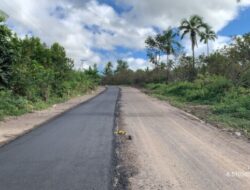 Akses jalan Menuju Huntap di Flores Timur terus Dikebut, Progres Jalan Tembus 32 Persen