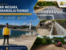 Ruas IJD Mesara–Kelabamadja–Dainao di Sabu Raijua Resmi PHO, Pekerjaan Rampung 100 Persen