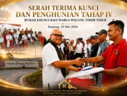 1.459 Rumah Khusus Pejuang Timor Timur di Kabupaten Kupang Diserahkan, Tahap V dan VI Segera Rampung