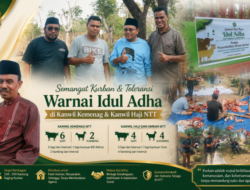 Semangat Kurban dan Toleransi Warnai Idul Adha di Kanwil Kemenag dan Kanwil Haji- Umrah NTT