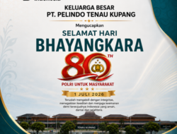 Keluarga Besar PT Pelindo Tenau Kupang-Selamat Hari Bhayangkara ke-80