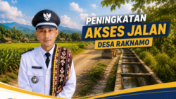 Aspirasi Warga Terjawab, Jalan Akses Pertanian Desa Raknamo Mulai Dibangun