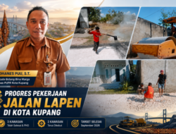 Tiga Kawasan Rampung dan PHO, Pekerjaan Jalan Lapen di Kota Kupang Terus Dikebut hingga September 2026
