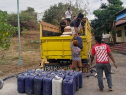 Berbekal Informasi Warga, Ditpolairud Polda NTT Gagalkan Pengiriman 750 Liter Minyak Tanah ke Rote Ndao