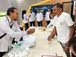 Wujudkan lingkungan kerja bebas narkoba, Pelindo Terminal Petikemas Kupang Gandeng BNNP NTT, Gelar Sosialisasi P4GN dan Tes Urin pekerja