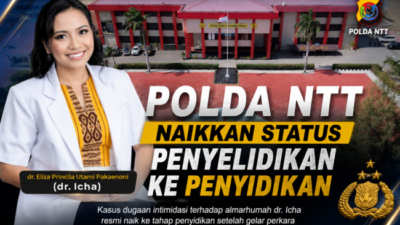 kasus dugaan intimidasi terhadap Dokter Icha naik ke tahap penyidikan.