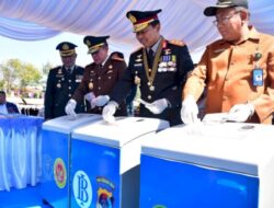 Hari Bhayangkara ke-80, Bank Indonesia Serahkan Lemari Besi ke Polda NTT, Dilanjutkan Pemusnahan Uang Palsu