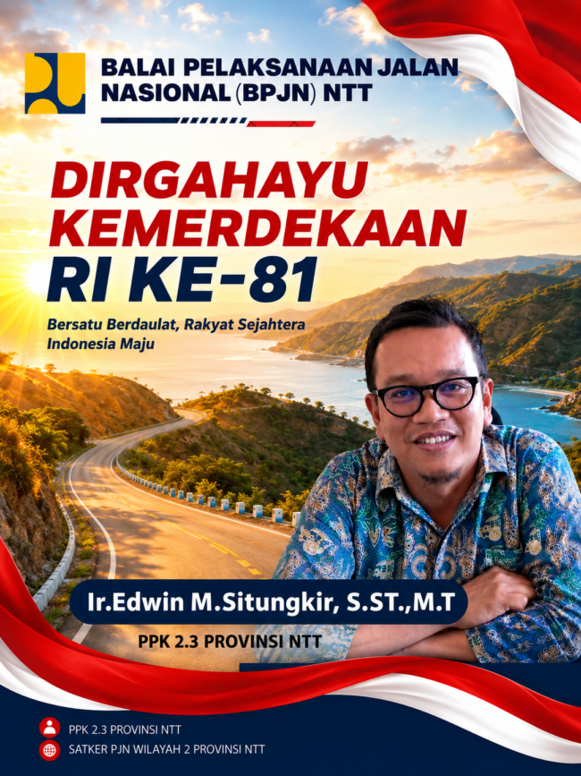 PPK 2.3 Provinsi NTT,Ir.Edwin M.Situngkir, S.ST.,M.T