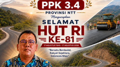 Keluarga Besar PPK 3.4 Prov.NTT- Selamat HUT RI Ke-81