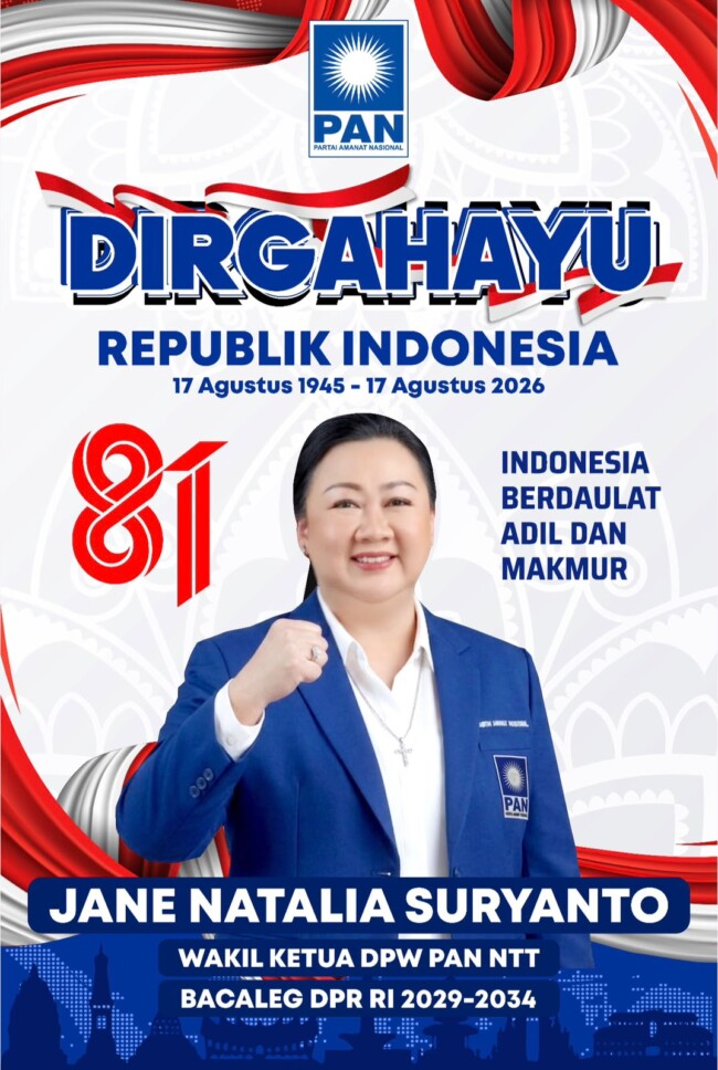 Jane Natalia Suryanto,Wakil Ketua DPW PAN NTT