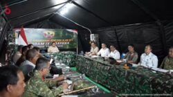 Prabowo Tiba di Nagekeo, gelar rapat koordinasi dan Tinjau Langsung Penanganan Gempa Flores