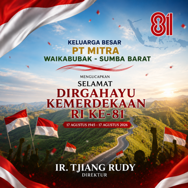 Direktur PT.Mitra Waikabubak- Sumba Barat,Ir.Chiang Rudy