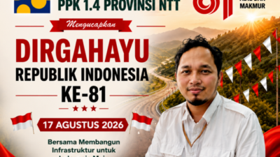 PPK 1.4 Provinsi NTT, Adrianto-Putra Prasetyo,S.T