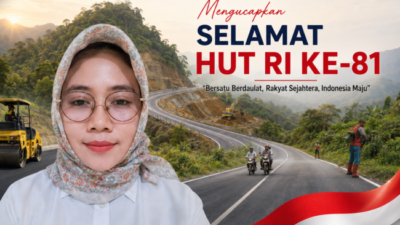PPK 3.3 Provinsi NTT,Nur Indah Indryani,S.T -Selamat HUT RIKe-81